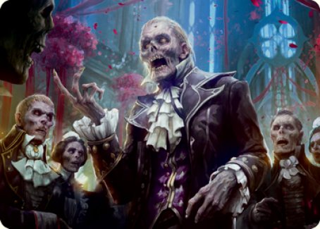 {A} Undead Butler Art Card [Innistrad: Crimson Vow Art Series][AVOW 037]