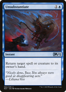 {C} Unsubstantiate [Core Set 2021][M21 082]