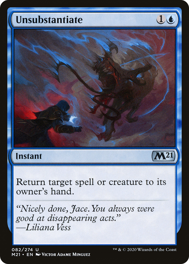 {C} Unsubstantiate [Core Set 2021][M21 082]