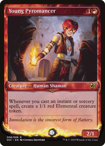 {R} Young Pyromancer [Signature Spellbook: Chandra][SS3 008]