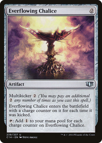 {C} Everflowing Chalice [Commander 2014][C14 239]