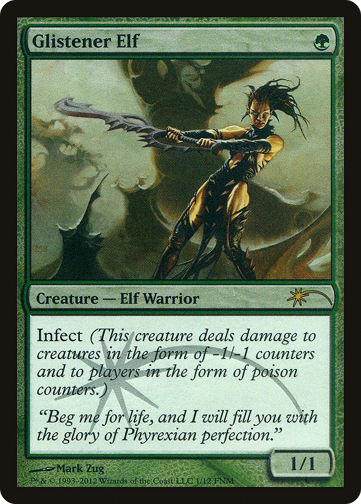 {R} Glistener Elf [Friday Night Magic 2012][PA F12 001] - Misty Mountain Games