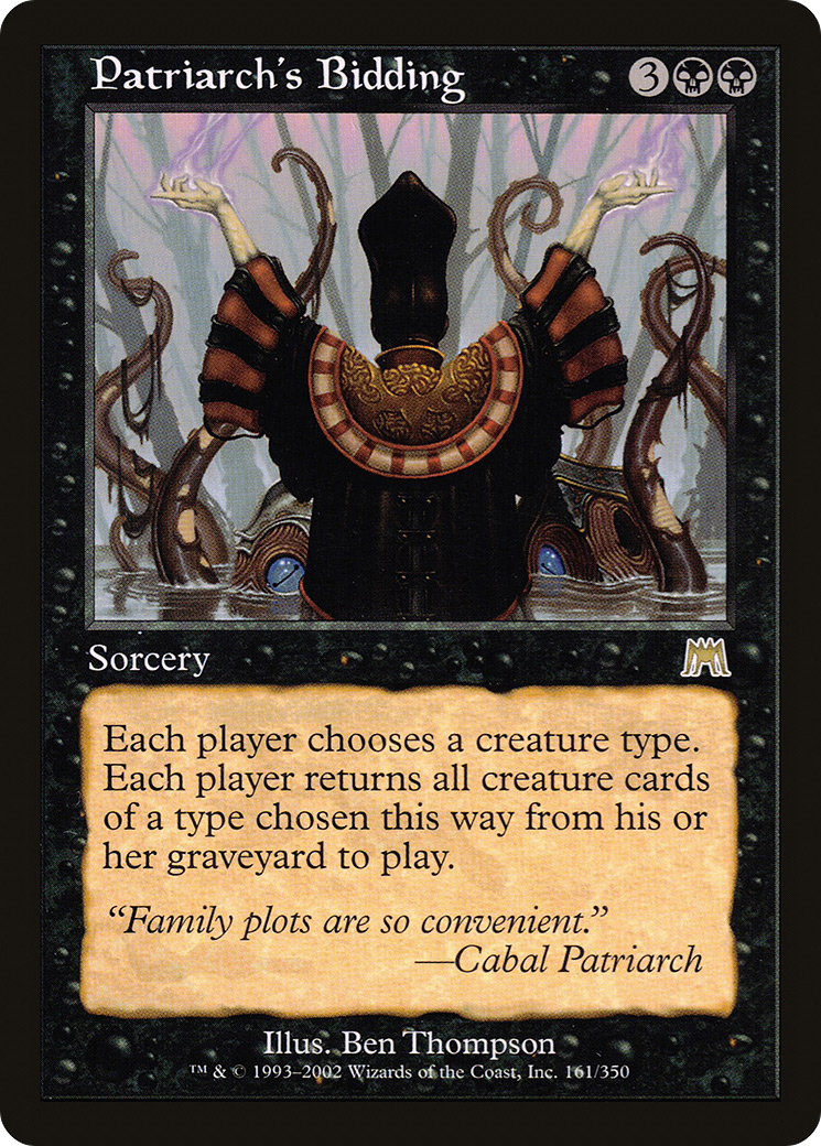 {R} Patriarch's Bidding [Onslaught][ONS 161] - Misty Mountain Games