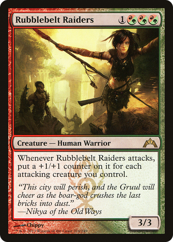 {R} Rubblebelt Raiders [Gatecrash][GTC 224]
