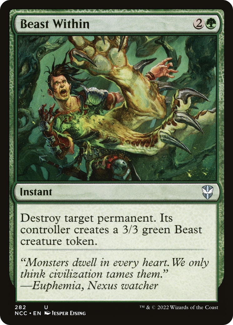 {C} Beast Within [Streets of New Capenna Commander][NCC 282]