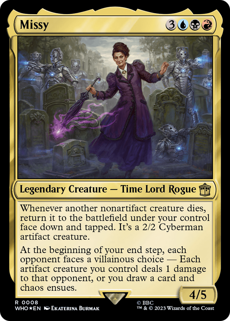 {R} Missy [Doctor Who][WHO 008]