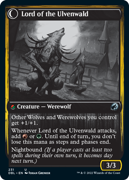 {C} Kessig Naturalist // Lord of the Ulvenwald [Innistrad: Double Feature][DBL 231]
