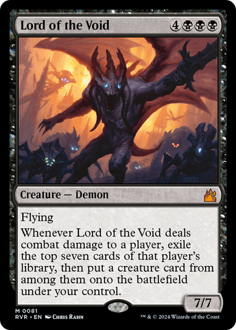 {R} Lord of the Void [Ravnica Remastered][RVR 081]