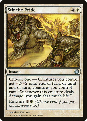 {C} Stir the Pride [Modern Masters][MMA 030]