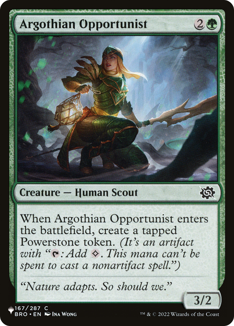 Argothian Opportunist [LIST 167/012]