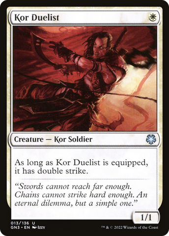 {C} Kor Duelist [Game Night 2022][GN3 013]