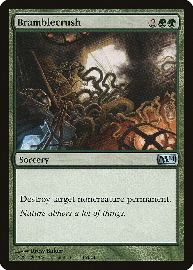 {C} Bramblecrush [Magic 2014][M14 165]