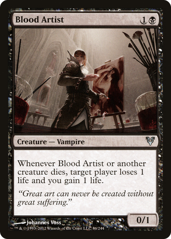 {C} Blood Artist [Avacyn Restored][AVR 086]
