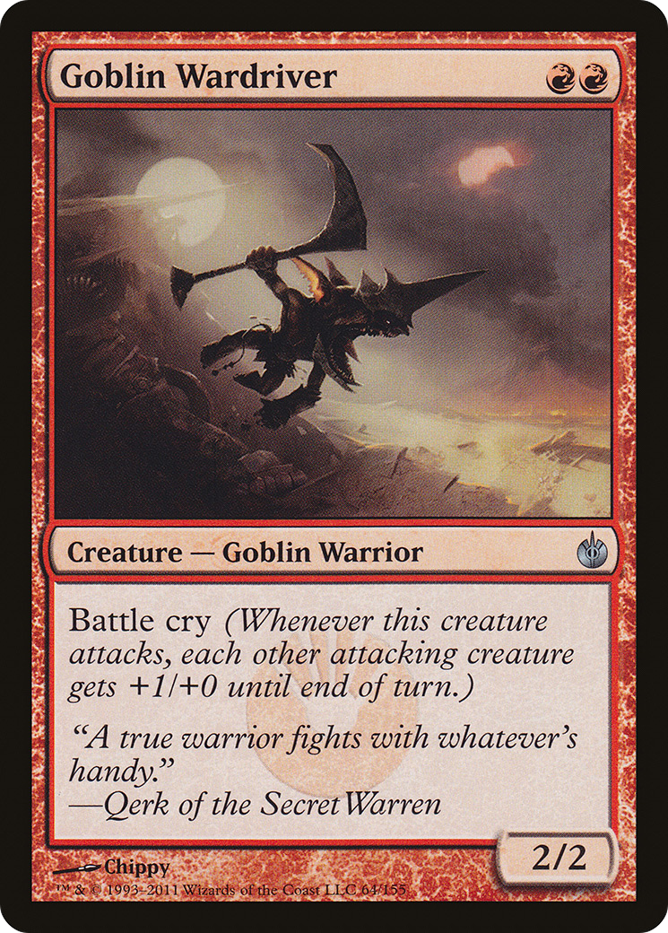 {C} Goblin Wardriver [Mirrodin Besieged][MBS 064]