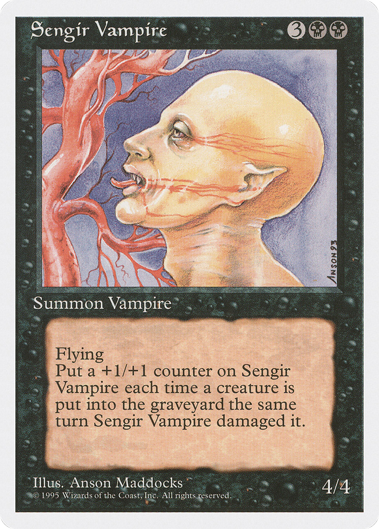 {C} Sengir Vampire [Fourth Edition][4ED 160] - Misty Mountain Games