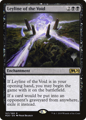{R} Leyline of the Void (Promo Pack) [Core Set 2020 Promos][PP M20 107]