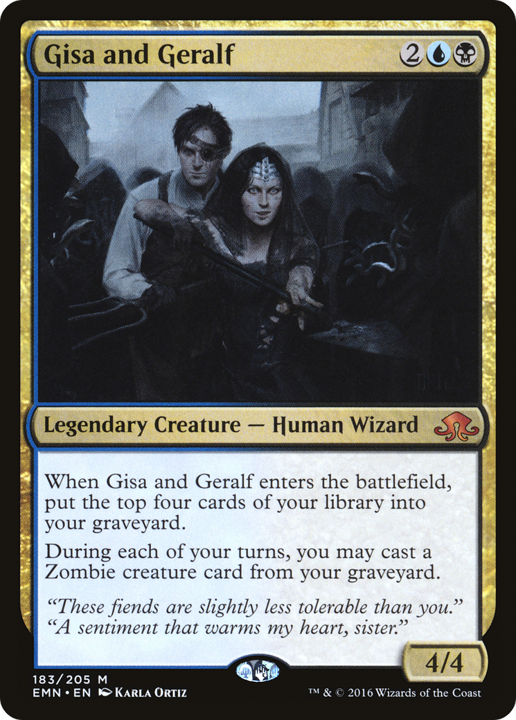 {R} Gisa and Geralf [Eldritch Moon][EMN 183] - Misty Mountain Games