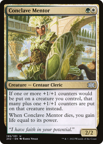 {C} Conclave Mentor [Double Masters 2022][2X2 195]