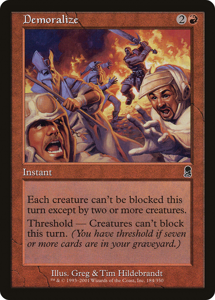 {C} Demoralize [Odyssey][ODY 184]