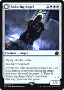 {R} Enduring Angel // Angelic Enforcer [Innistrad: Midnight Hunt Prerelease Promos][PR MID 017]