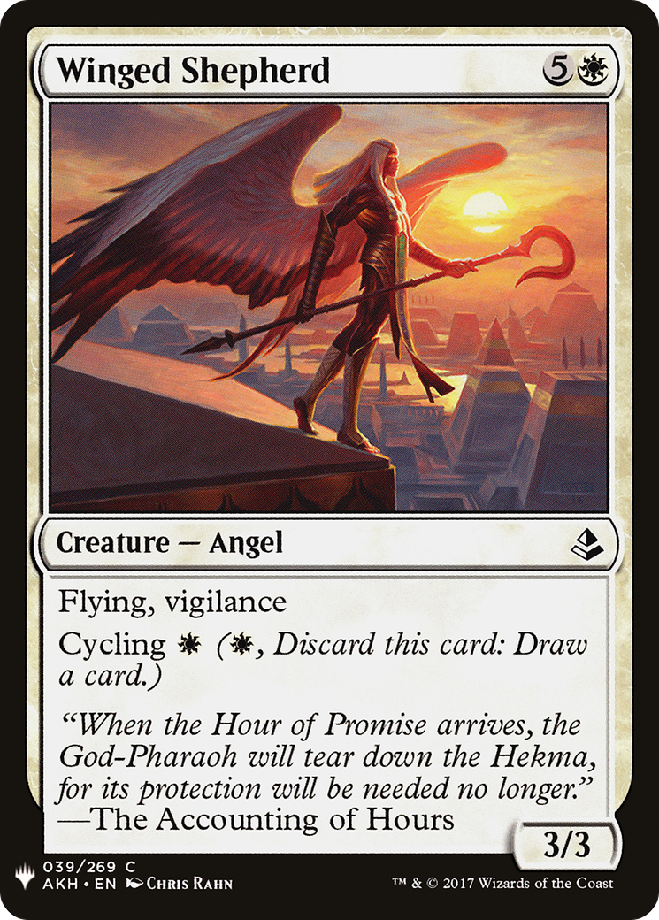 {C} Winged Shepherd [Mystery Booster][LS AKH 039]