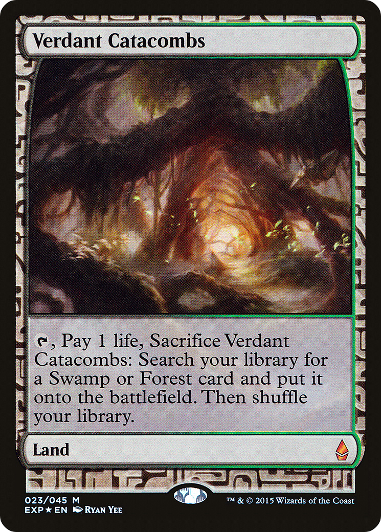 {R} Verdant Catacombs [Zendikar Expeditions][EXP 023]