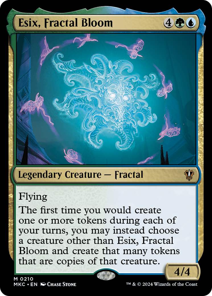 {R} Esix, Fractal Bloom [Murders at Karlov Manor Commander][MKC 210]