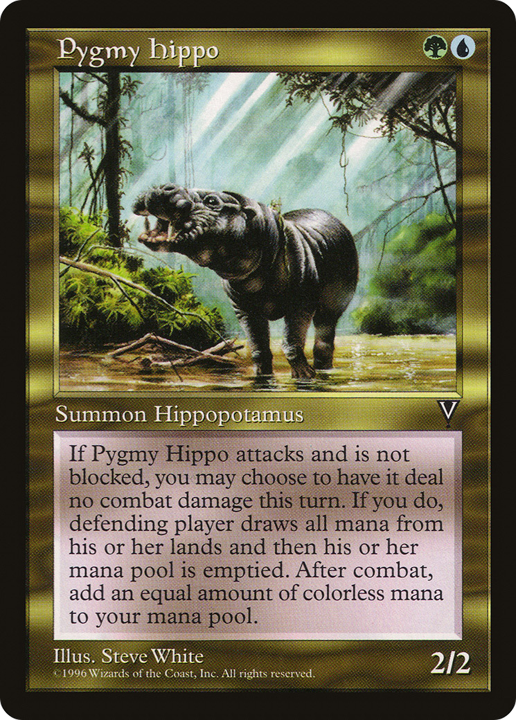 {R} Pygmy Hippo [Visions][VIS 133] - Misty Mountain Games