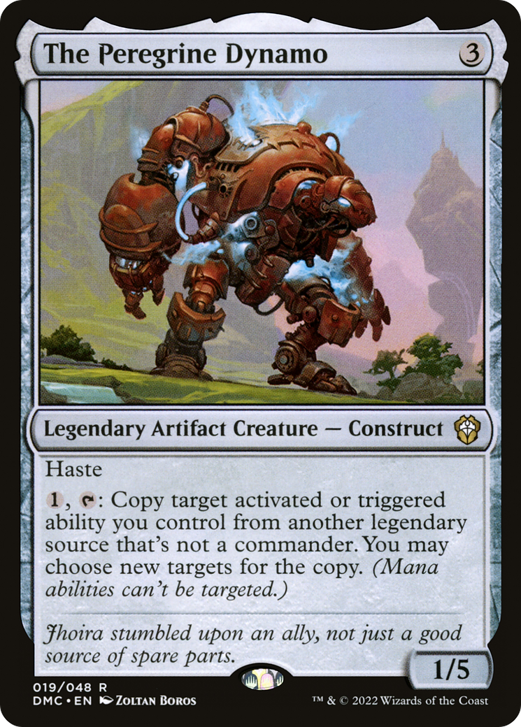 {R} The Peregrine Dynamo [Dominaria United Commander][DMC 019]