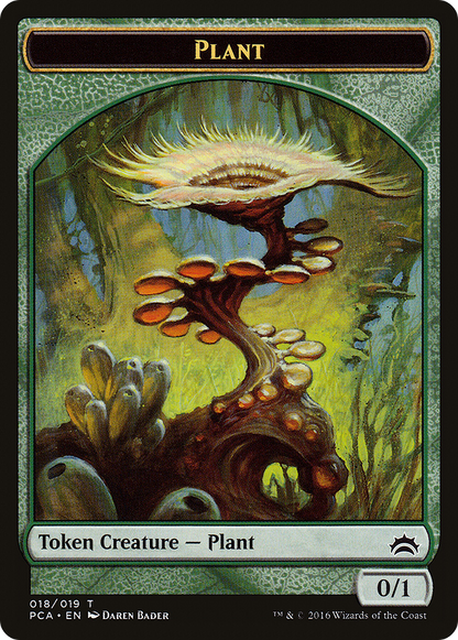 {T} Plant Token [Planechase Anthology Tokens][TPCA 018] - Misty Mountain Games