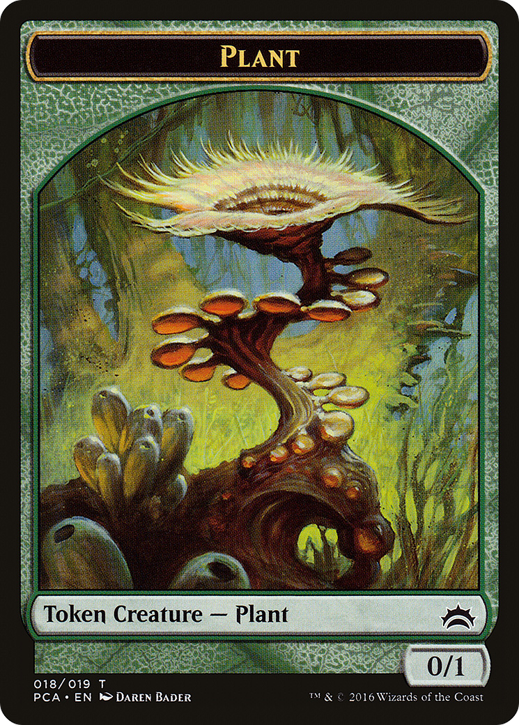 {T} Plant Token [Planechase Anthology Tokens][TPCA 018] - Misty Mountain Games