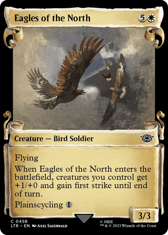 {C} Eagles of the North [The Lord of the Rings: Tales of Middle-Earth Showcase Scrolls][LTR 458]
