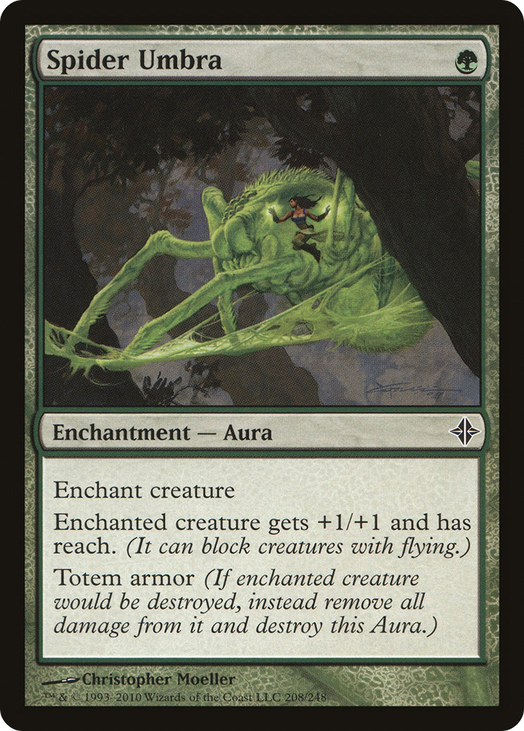{C} Spider Umbra [Rise of the Eldrazi][ROE 208] - Misty Mountain Games