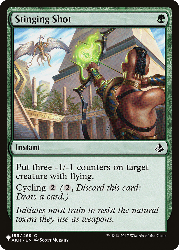 Stinging Shot [LIST 189/269]