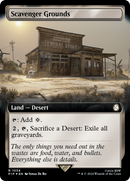 {R} Scavenger Grounds (Extended Art) (Surge Foil) [Fallout][PIP 1034]