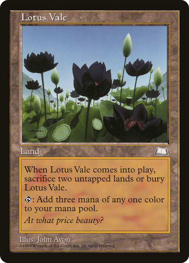 {R} Lotus Vale [Weatherlight][WTH 165]