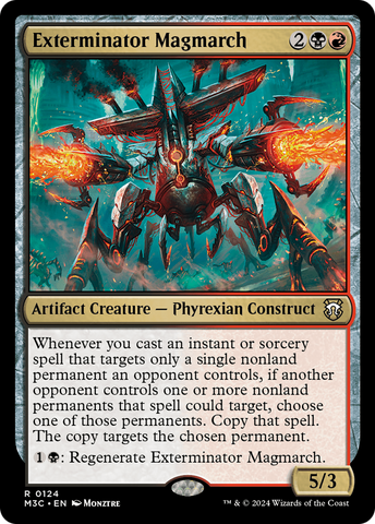{R} Exterminator Magmarch [Modern Horizons 3 Commander][M3C 124]