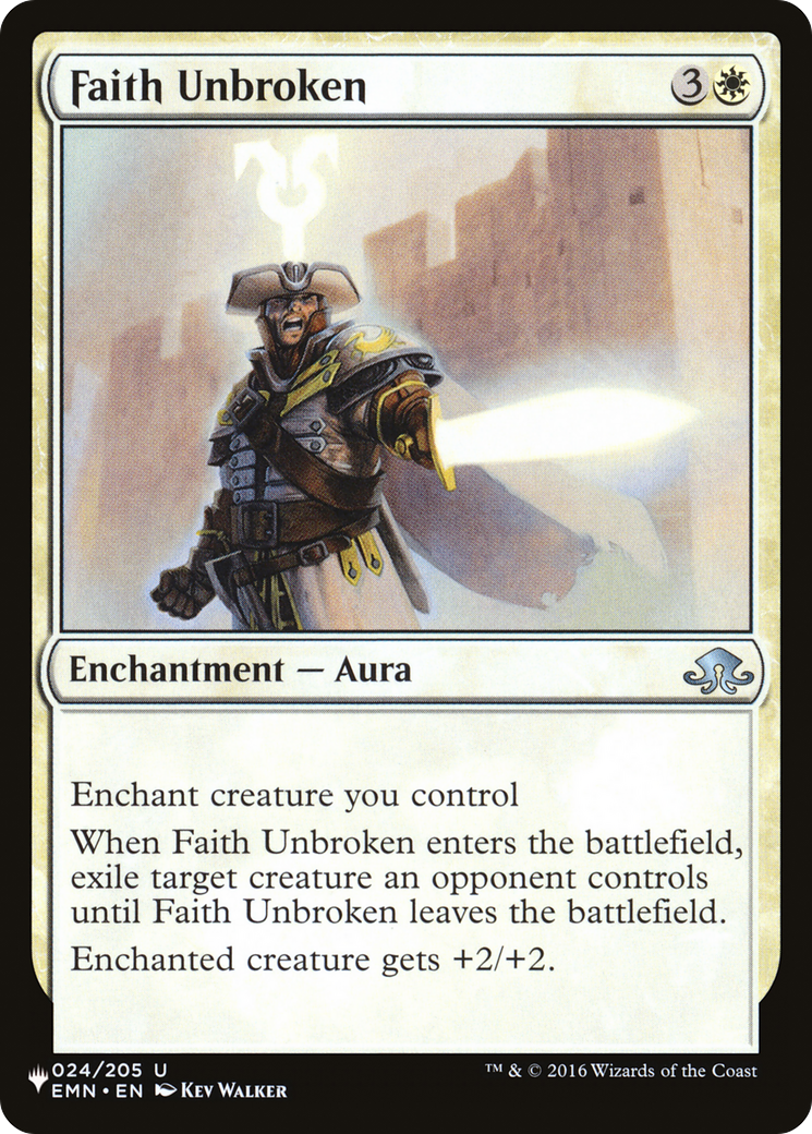 Faith Unbroken [LIST 024/205]