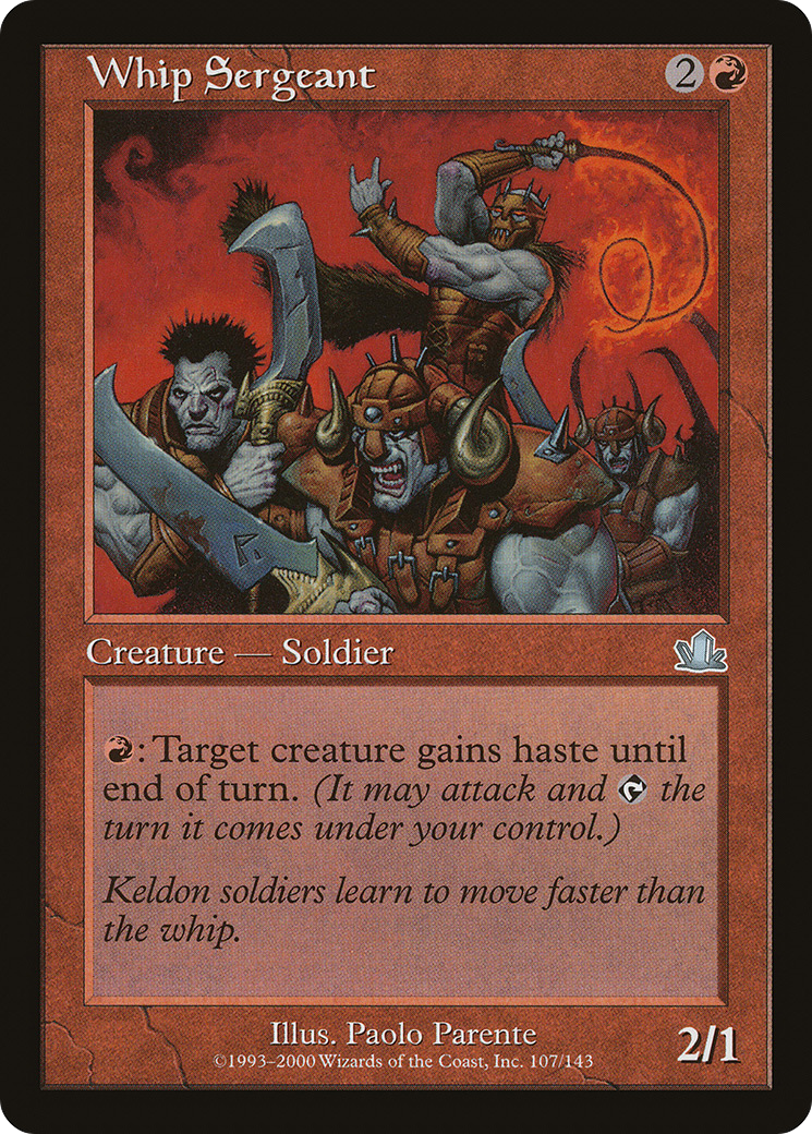 {C} Whip Sergeant [Prophecy][PCY 107] - Misty Mountain Games