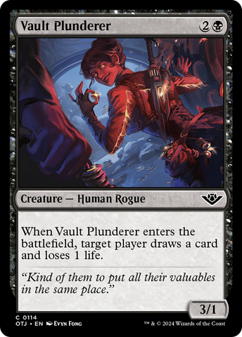 {@C} Vault Plunderer [Outlaws of Thunder Junction][OTJ 114]