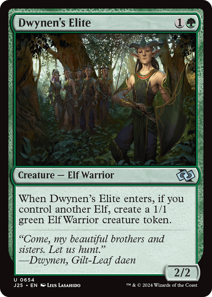 {C} Dwynen's Elite [Foundations Jumpstart][J25 654]