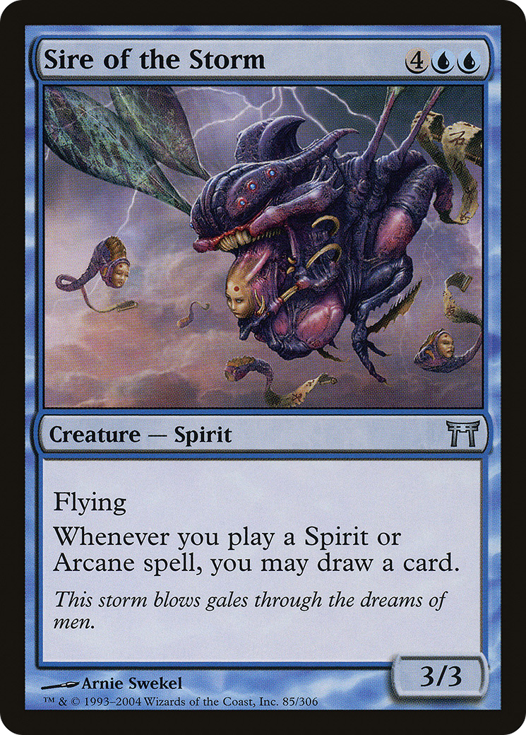 {C} Sire of the Storm [Champions of Kamigawa][CHK 085] - Misty Mountain Games