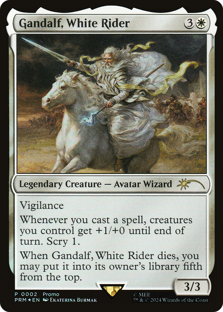 {R} Gandalf, White Rider [Resale Promos][PLTC 002]