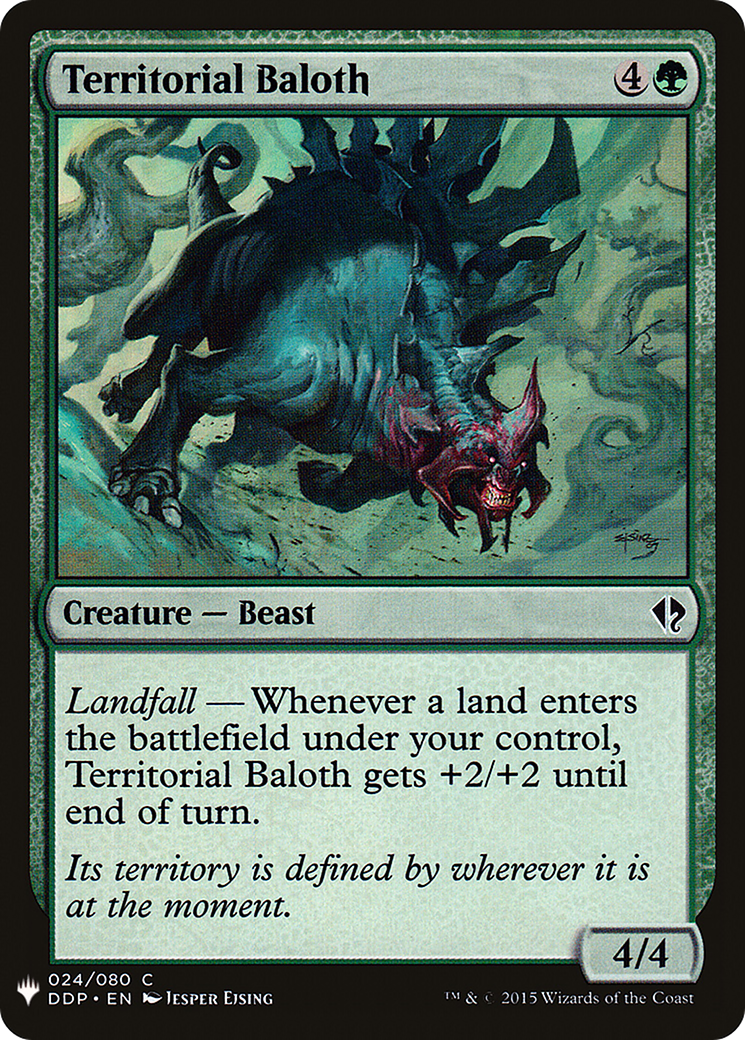 {C} Territorial Baloth [Mystery Booster][LS DDP 024]