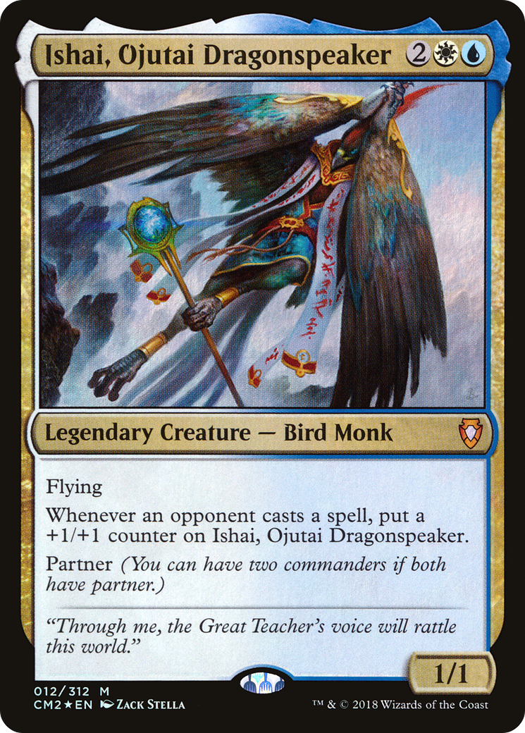 {R} Ishai, Ojutai Dragonspeaker [Commander Anthology Volume II][CM2 012] - Misty Mountain Games