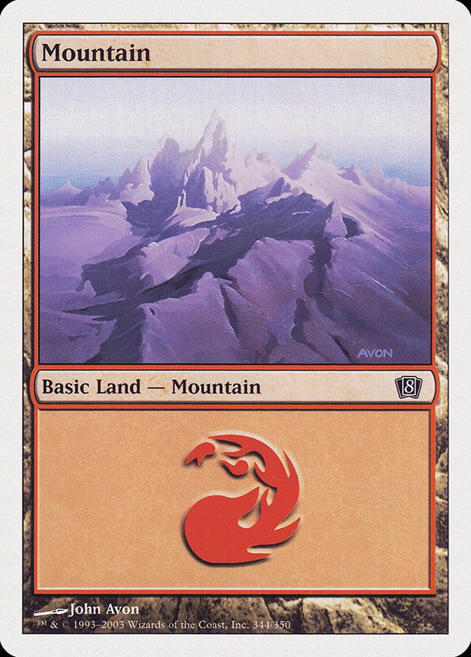 {B}[8ED 344] Mountain (344) [Eighth Edition]
