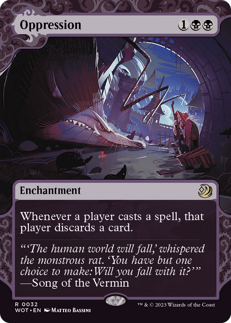 {R} Oppression [Wilds of Eldraine: Enchanting Tales][WOT 032]