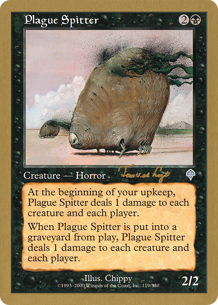 {C} Plague Spitter (Tom van de Logt) [World Championship Decks 2001][GB WC01 TVDL119]