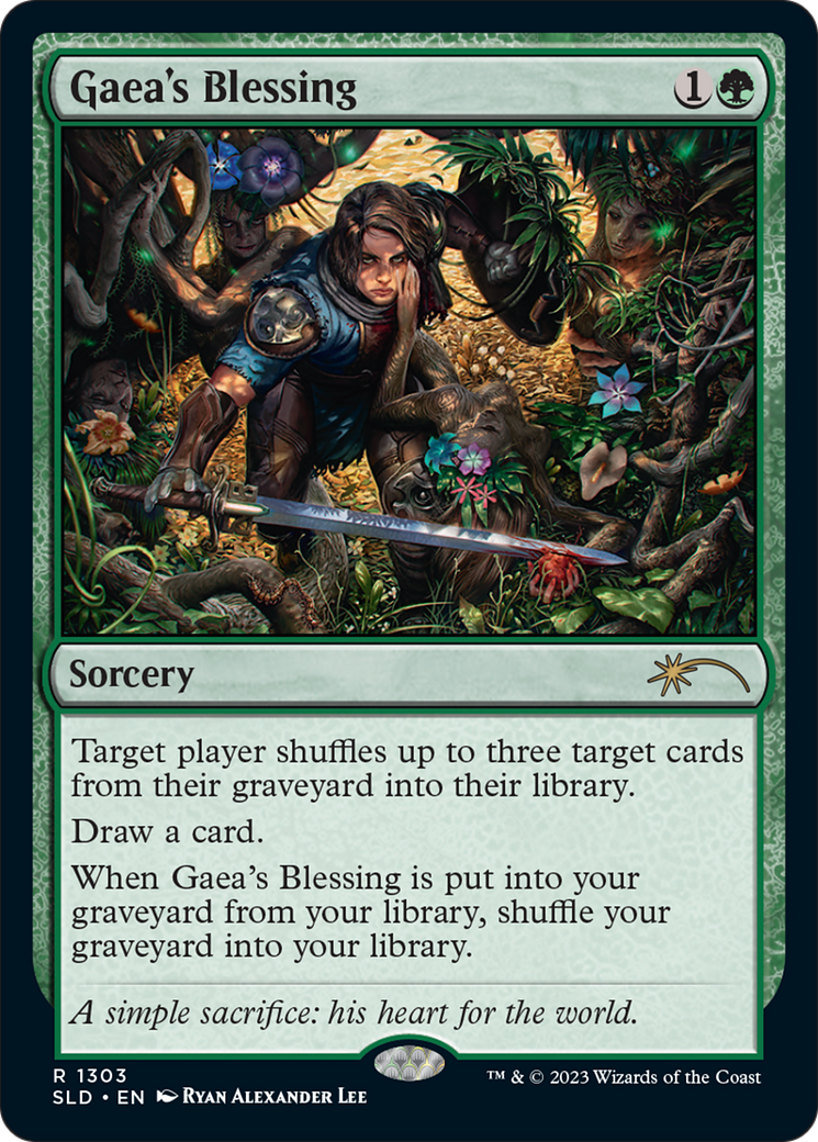 {R} Gaea's Blessing [Secret Lair Drop Series][SLD 1303]