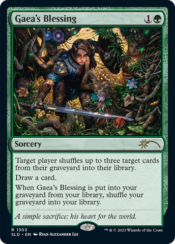 {R} Gaea's Blessing [Secret Lair Drop Series][SLD 1303]